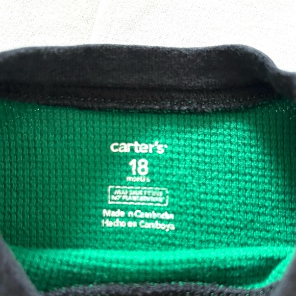 Santa’s  Helper pajama for toddler. - Picture 2 of 6